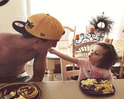 He loves his family and enjoys spending time with them.